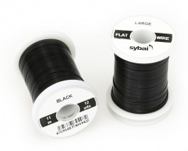Flat Colour Wire, Large, Black